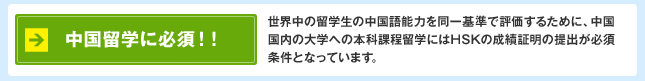 中国留学に必須!!
